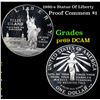 Image 1 : Proof 1986-s Statue Of Liberty Modern Commem Dollar $1 Grades GEM++ Proof Deep Cameo