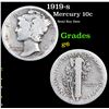 Image 1 : 1919-s Mercury Dime 10c Grades g+