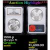 Image 1 : ***Auction Highlight*** NGC 1886-p Morgan Dollar $1 Graded ms66 By NGC (fc)