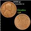 Image 1 : 1926-p Lincoln Cent 1c Grades vg, very good