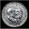 Image 2 : 1952-p Wash/Car Old Commem Half Dollar 50c Grades Unc Details
