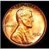 Image 2 : 1960-p Small Date Lincoln Cent 1c Grades GEM+ Unc RD
