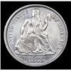 Image 2 : ***Auction Highlight*** 1875-cc Seated Liberty Dime 10c Graded Choice Unc BY USCG (fc)