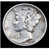 Image 2 : 1927-p Mercury Dime 10c Grades vf++