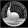 Image 2 : Proof 1986-s Statue Of Liberty Modern Commem Half Dollar 50c Grades GEM++ Proof Deep Cameo