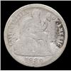 Image 2 : 1889-p Seated Liberty Dime 10c Grades vg+