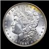 Image 2 : 1887-p Morgan Dollar $1 Grades Select+ Unc