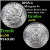 1898-s Morgan Dollar $1 Grades Choice AU/BU Slider