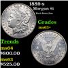 Image 1 : 1889-s Morgan Dollar $1 Grades Select+ Unc