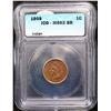 Image 2 : 1909 Indian Cent 1c Graded ms62 bn By ICG