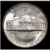 Image 3 : 1942-p Jefferson Nickel 5c Grades Choice Unc+ 5fs