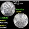 Image 1 : 1900-o Morgan Dollar $1 Grades Select+ Unc