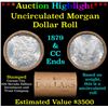 ***Auction Highlight*** 1879 & CC Uncirculated Morgan Dollar Shotgun Roll (fc)