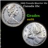 1968 Canada Quarter 25c Grades Choice AU