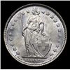 Image 2 : 1964 Swiss 1 Franc KM-24 Grades Select Unc