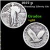 Image 1 : 1927-p Standing Liberty Quarter 25c Grades vg+