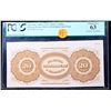 Image 2 : PCGS 1869 20 Pesos Argentina Fuertes Pick# S1785ct Specimen/Proof Note Graded cu63 By PCGS