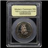 Image 2 : Proof 1989-S Congress Modern Commem Half Dollar 50c Graded pr68 dcam By USCG