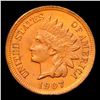 Image 2 : 1907 Indian Cent 1c Grades Select+ Unc RB