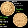 Image 1 : 1859 Indian Cent 1c Grades vf++