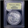 Image 4 : ***Auction Highlight*** 1928-p Peace Dollar $1 Graded Select+ Unc By USCG (fc)