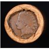 Image 3 : Mixed small cents 1c orig shotgun roll, 1919-d Wheat Cent, 1883 Indian Cent other end, Brinks Wrappe