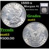 1889-s Morgan Dollar $1 Graded ms63 By SEGS