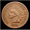 Image 2 : 1879 Indian Cent 1c Grades vf+