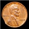 Image 2 : 1957-p Lincoln Cent Mint Error 1c Grades Choice Unc BN
