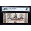 Image 8 : 4x Milledgeville, GA- State of Georgia $5 Jan. 15, 1862 Concutive Serial Numbers # 12769-21772 Obsol