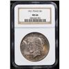 Image 2 : ***Auction Highlight*** NGC 1921-p Peace Dollar Near TOP POP! $1 Graded ms66 By NGC (fc)