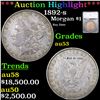 ***Auction Highlight*** 1892-s Morgan Dollar $1 Graded au53 By SEGS (fc)