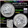 Image 1 : ***Auction Highlight*** 1832 Capped Bust Half Dime LM-7/V-9 1/2 10c Graded ms64 By SEGS (fc)