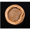 Image 3 : Mixed small cents 1c orig shotgun roll, 1919-d Wheat Cent, 1889 Indian Cent other end, Brinks Wrappe