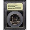 Image 2 : Proof 1986-S Liberty Modern Commem Half Dollar 50c Graded pr70 dcam By USCG