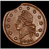 Image 2 : 1863 Union For Ever Civil War Token F-6/268a 1c Grades GEM Unc BN