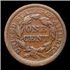 Image 3 : 1845 Coronet Head Large Cent 1c Grades vg+