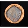 Image 3 : Mixed small cents 1c orig shotgun roll, 1917-d Wheat Cent, 1899 Indian Cent other end, Brinks Wrappe