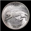 Image 3 : 1967 Canada Quarter 25c Queen Elizabeth II Grades Choice Unc