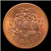Image 3 : 1987 Barbados 1 Cent 1c KM-10 Grades Choice Unc RB