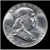 Image 2 : 1962-d Franklin Half Dollar 50c Grades Choice Unc FBL