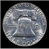 Image 3 : 1962-d Franklin Half Dollar 50c Grades Choice Unc FBL