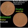 Image 1 : No Date Lincoln Cent Mint Error Blank Planchet 1c Grades Select Unc BN