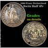1886 Franc Switzerland Grades AU Details