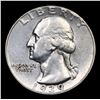 Image 2 : 1939-p Washington Quarter 25c Grades Choice AU/BU Slider