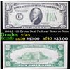 1934A $10 Green Seal Federal Reserve Note Grades xf+