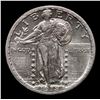 Image 2 : 1918-d Standing Liberty Quarter 25c Graded ms64 By SEGS