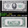 Image 1 : 1934c $20 Green Seal Federal Reserve Note Philadelphia, PA Grades vf++
