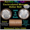 Image 1 : ***Auction Highlight*** 1889 & CC Uncirculated Morgan Dollar Shotgun Roll (fc)