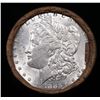 Image 2 : ***Auction Highlight***  AU/BU Slider Brinks Shotgun Morgan $1 Roll 1883 & S Ends Virtually UNC (fc)